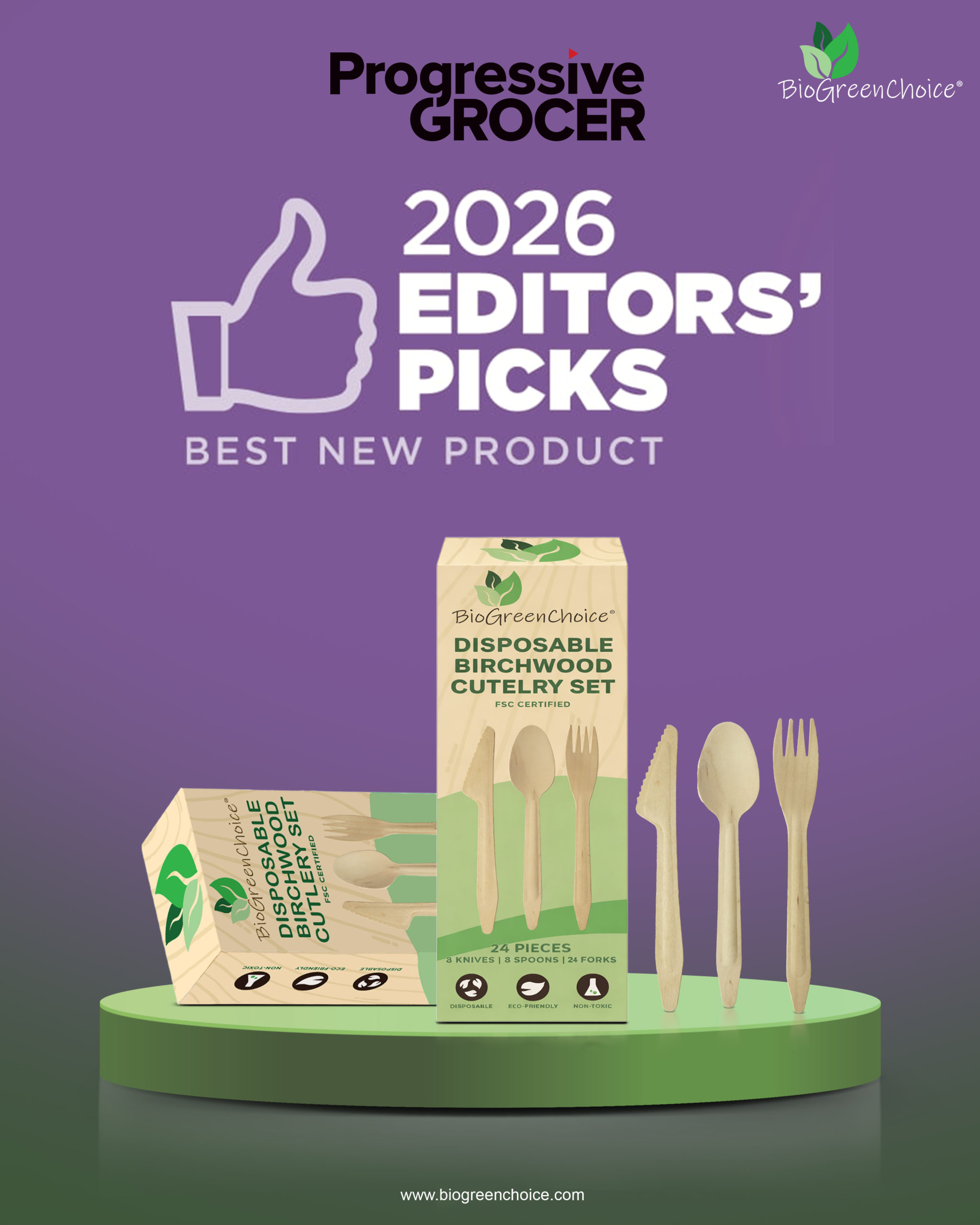Press Releases 1 BioGreenChoice Birchwood Cutlery